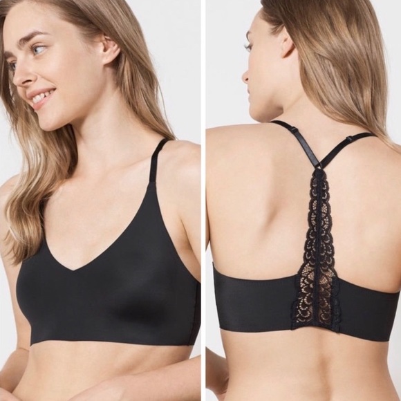 TRUE & Co True Body Wireless Racerback Bralette - Picture 1 of 12